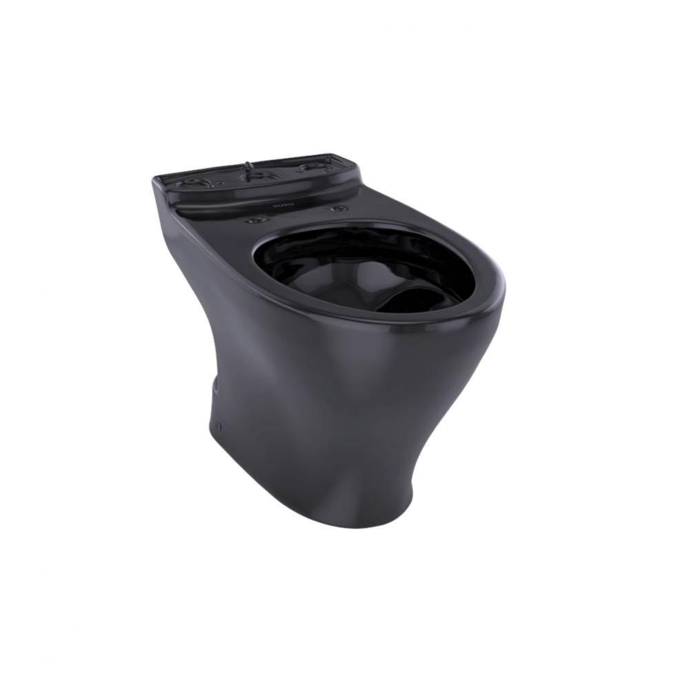 AQUIA II DUAL FLUSH TOILET BWL EBONY, REGULAR HT