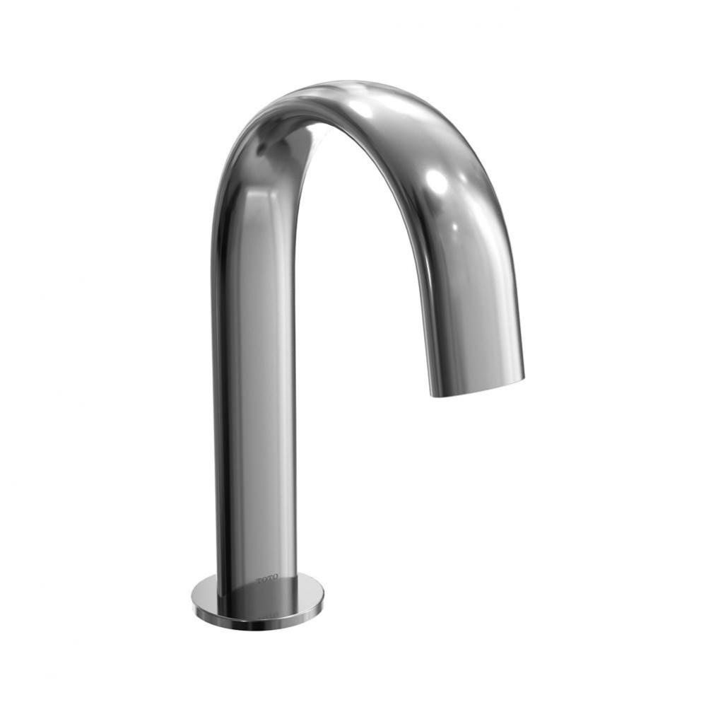 Toto® Gooseneck Ac Powered 0.5 Gpm Touchless Bathroom Faucet With Mixing Valve, 20 Second Con