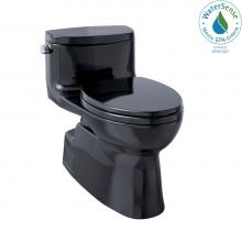 Toto MS644114CEF#51 - TOTO® Carolina® II One-Piece Elongated 1.28 GPF Universal Height Skirted Toilet, Ebony B