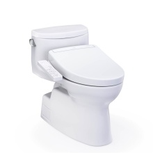 Toto MW6443346CEFG#01 - WASHLET+® Carolina® II One-Piece Elongated 1.28 GPF Toilet and WASHLET+® S2 Bidet S