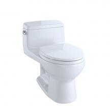 Toto MS863113E#01 - TOTO® Eco Supreme® One Piece Round Bowl 1.28 GPF Toilet, Cotton White