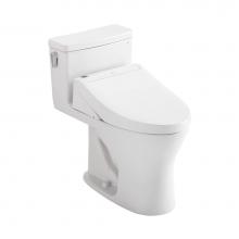 Toto MW8563084CSMG#01 - UltraMax® WASHLET®+ One-Piece Elongated Dual Flush 1.6 and 0.8 GPF Toilet with C5 Bidet