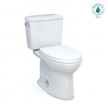 Toto MS776124CEFG.10#01 - TOTO® Drake® Two-Piece Elongated 1.28 GPF Universal Height TORNADO FLUSH ® Toilet w