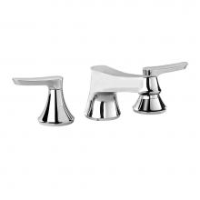 Toto TB230DD#CP - Toto® Wyeth™ Two Handle Deck-Mount Roman Tub Filler Trim, Polished Chrome