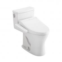 Toto MW8563074CEMG#01 - Ultramax 1Pc W/ Washlet C2 - 1.28 & 0.8Gpf