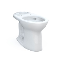 Toto C776CEFGT40.10#01 - Drake® Elongated Universal Height TORNADO FLUSH® Toilet Bowl with 10 Inch Rough-In and C