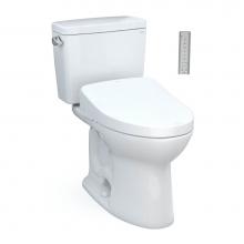 Toto MW7763056CSG#01 - Toto® Drake® Washlet®+ Two-Piece Elongated 1.6 Gpf Tornado Flush® Toilet With