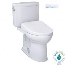 Toto MW4544726CEFGA#01 - TOTO WASHLET plus Drake II Two-Piece Elongated 1.28 GPF Toilet with Auto Flush WASHLET plus S7 Con