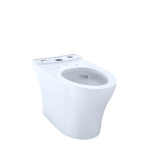 Toto CT446CEGN#01 - TOTO Aquia IV Elongated Skirted Toilet Bowl with CEFIONTECT, Cotton White