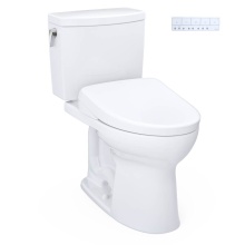Toto MW4544726CUFGA#01 - WASHLET®+ Drake® II 1G® Two-Piece Elongated 1.0 GPF Toilet with Auto Flush WASHLET&