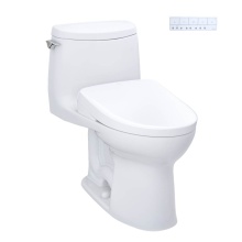 Toto MW6044736CUFGA#01 - WASHLET®+ UltraMax® II 1G® One-Piece Elongated 1.0 GPF Toilet with Auto Flush WASHL