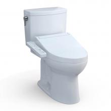 Toto MW4543074CUFG#01 - Toto® Washlet+® Drake® II 1G® Two-Piece Elongated 1.0 Gpf Toilet And Washlet+&