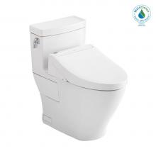 Toto MW6243084CEFG#01 - Toto®Washlet+® Legato One-Piece Elongated 1.28 Gpf Toilet And Washlet C5 Bidet Seat, Cot