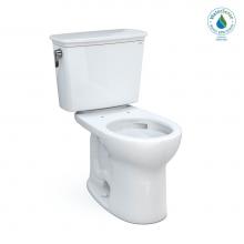 Toto CST785CEFG#01 - Toto® Drake® Transitional Two-Piece Round 1.28 Gpf Universal Height Tornado Flush®