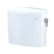 Toto ST436EMNR#01 - Aquia IV® Cube Dual Flush 1.28 and 0.9 GPF Toilet Tank Only with Right Hand Trip Lever, Cotto