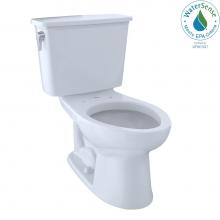 Toto CST744EN#01 - ECO-DRAKE ELONGATED BWL TOILET C744E+ST744E