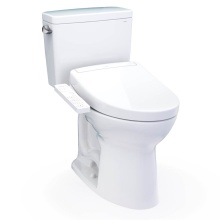 Toto MW7763346CSFG.10#01 - Drake® WASHLET®+ Two-Piece Elongated 1.6 GPF Universal Height TORNADO FLUSH® Toilet