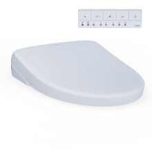 Toto SW4726AT40#01 - WASHLET®+ S7 Electronic Bidet Toilet Seat with EWATER+® Bowl and Wand Cleaning and Conte