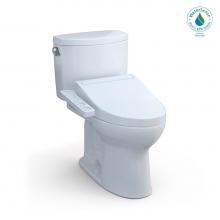 Toto MW4543074CEFG#01 - Toto® Washlet+®  Drake® II Two-Piece Elongated 1.28 Gpf Toilet And Washlet+® C