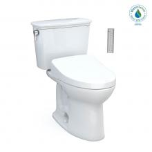 Toto MW7863056CEG#01 - Toto® Drake® Transitional Washlet®+ Two-Piece Elongated 1.28 Gpf Tornado Flush®