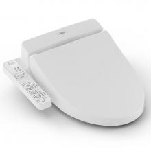 Toto SW2033R#01 - TOTO® WASHLET® C100 Electronic Bidet Toilet Seat with PREMIST, Round, Cotton White