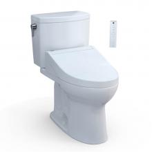 Toto MW4543084CUFG#01 - Toto® Washlet+® Drake® II 1G® Two-Piece Elongated 1.0 Gpf Toilet And Washlet+&