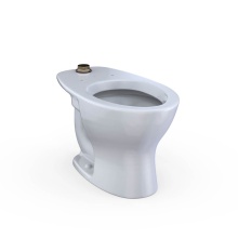 Toto CT725CUFG#01 - TORNADO FLUSH® Commercial Flushometer Floor-Mounted Universal Height Toilet with CEFIONTECT,
