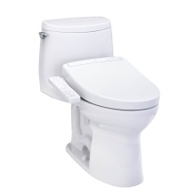 Toto MW6043346CUFG#01 - WASHLET+® UltraMax® II 1G® One-Piece Elongated 1.0 GPF Toilet and WASHLET+® S2