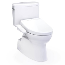 Toto MW4743346CEFG#01 - WASHLET+® Vespin® II Two-Piece Elongated 1.28 GPF Toilet and WASHLET+® S2 Bidet Sea