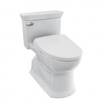 Toto MW9644726CEFGA#01 - TOTO® WASHLET®+ Soiree® Elongated 1.28 GPF Universal Height Toilet with Auto Flush