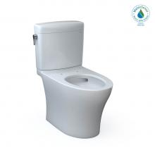 Toto CST436CEMFG#01 - Aquia® IV Cube Two-Piece Elongated Dual Flush 1.28 and 0.8 GPF Universal Height Toilet with C