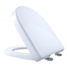 Toto SS117#01 - TOTO® SoftClose® D-shape Front Toilet Seat, Cotton White