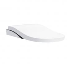 Toto SN8732M#01B - TOTO Neorest LS Integrated Toilet Top Unit, Cotton White with Black Trim - SN8732MNo.01B