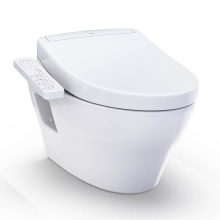 Toto CWT4283346CMFG#MS - WASHLET®+ EP Wall-Hung Elongated Toilet and WASHLET S2 Bidet Seat and DuoFit® In-Wall 0.