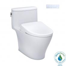 Toto MW6424736CEFGA#01 - TOTO WASHLET plus Nexus One-Piece Elongated 1.28 GPF Toilet with Auto Flush S7A Contemporary Bidet