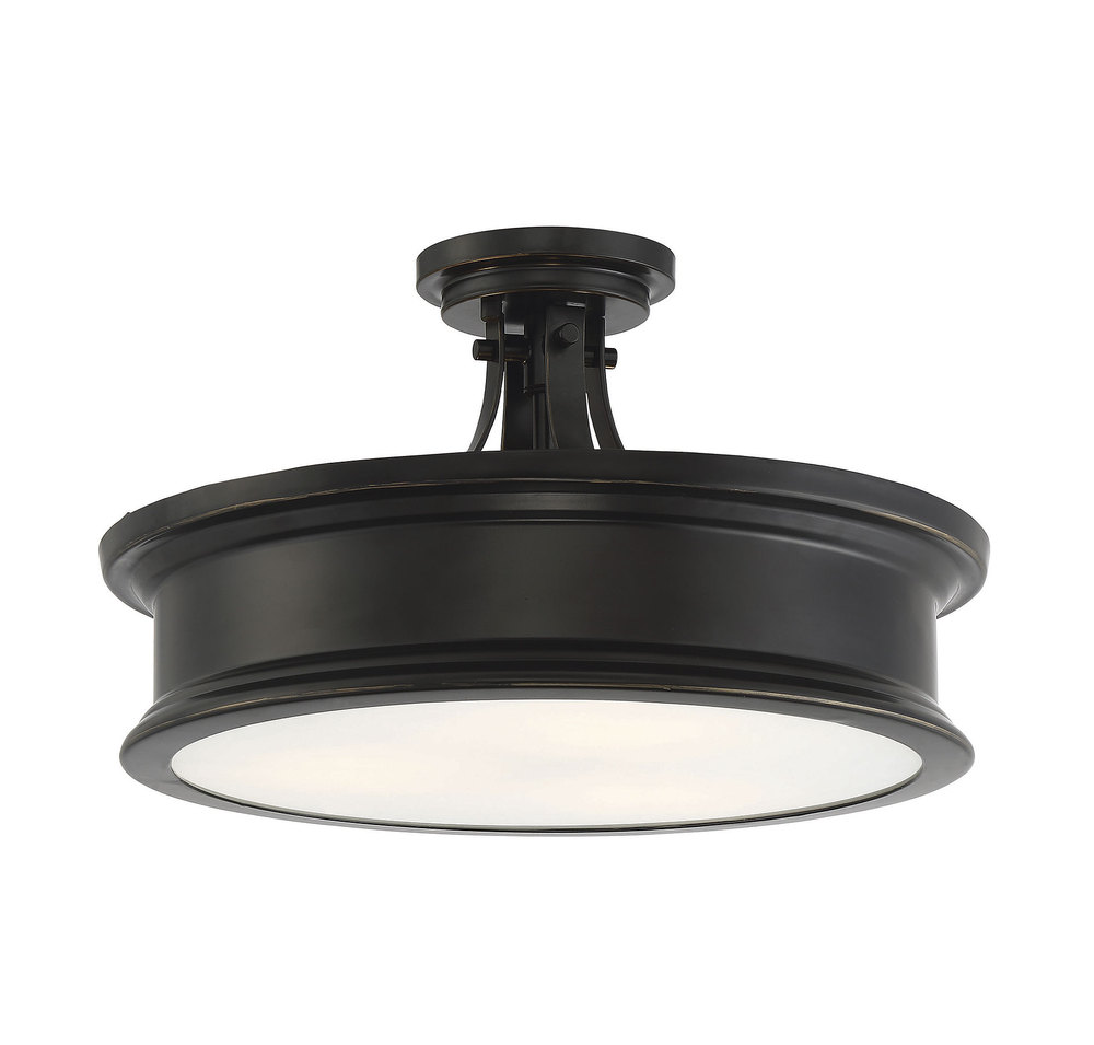 Watkins 3-Light Ceiling Light in Classic Bronze