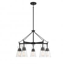 Savoy House Canada 1-1832-5-89 - Lakewood 5-Light Chandelier in Matte Black