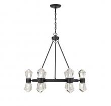 Savoy House Canada 1-1939-12-89 - Dryden 12-Light LED Chandelier in Matte Black