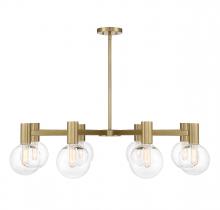 Savoy House Canada 1-3074-8-322 - Wright 8-Light Chandelier in Warm Brass