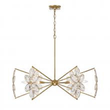 Savoy House Canada 1-4529-6-221 - Marbella 6-Light Chandelier in Gold Shimmer by Breegan Jane