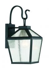 Savoy House Canada 5-100-BK - Woodstock 1-Light Outdoor Wall Lantern in Black