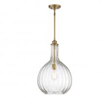 Savoy House Canada 7-2255-1-322 - Brandon 1-Light Pendant in Warm Brass