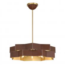 Savoy House Canada 7-2749-5-322 - Atherton 5-Light Pendant in Warm Brass