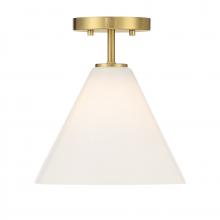 Savoy House Canada 7-4011-1-322 - Blair 1-Light Mini-Pendant in Warm Brass