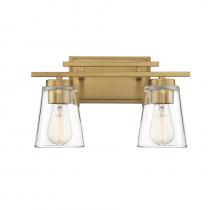 Savoy House Canada 8-1020-2-322 - Calhoun 2-Light Bathroom Vanity Light in Warm Brass