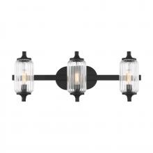 Savoy House Canada 8-3024-3-BK - Holton 3-Light Bathroom Vanity Light in Matte Black