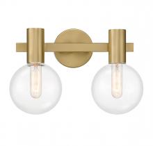 Savoy House Canada 8-3076-2-322 - Wright 2-Light Bathroom Vanity Light in Warm Brass