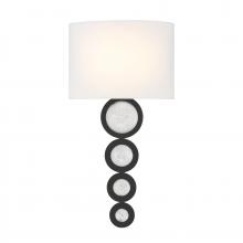 Savoy House Canada 9-1032-1-89 - Marseille 1-Light Wall Sconce in Matte Black