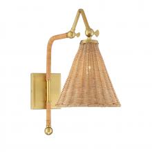 Savoy House Canada 9-1499-1-322 - Linell 1-Light Wall Sconce in Warm Brass