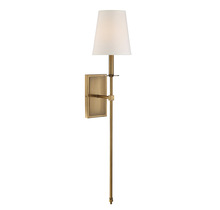 Savoy House Canada 9-7144-1-322 - Monroe 1-Light Wall Sconce in Warm Brass